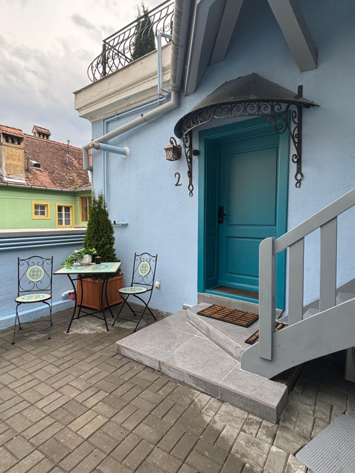 Apartamento Blue House Citadel Elite Sighişoara Exterior foto