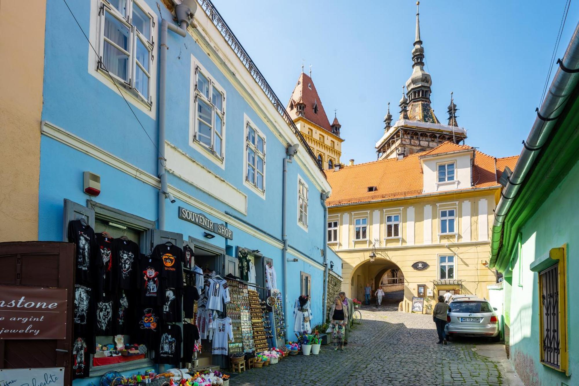 Apartamento Blue House Citadel Elite Sighişoara Exterior foto